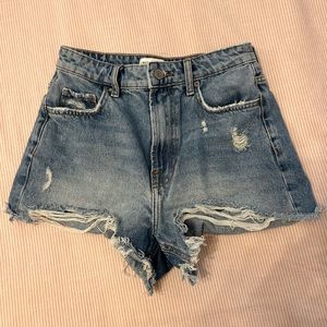 Zara jean shorts